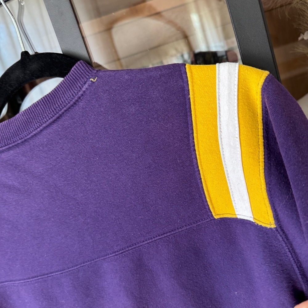 Vintage LSU Champions Crewneck Tigers Sweatshirt SEC Heritage embroidered patch - Picture 10 of 11